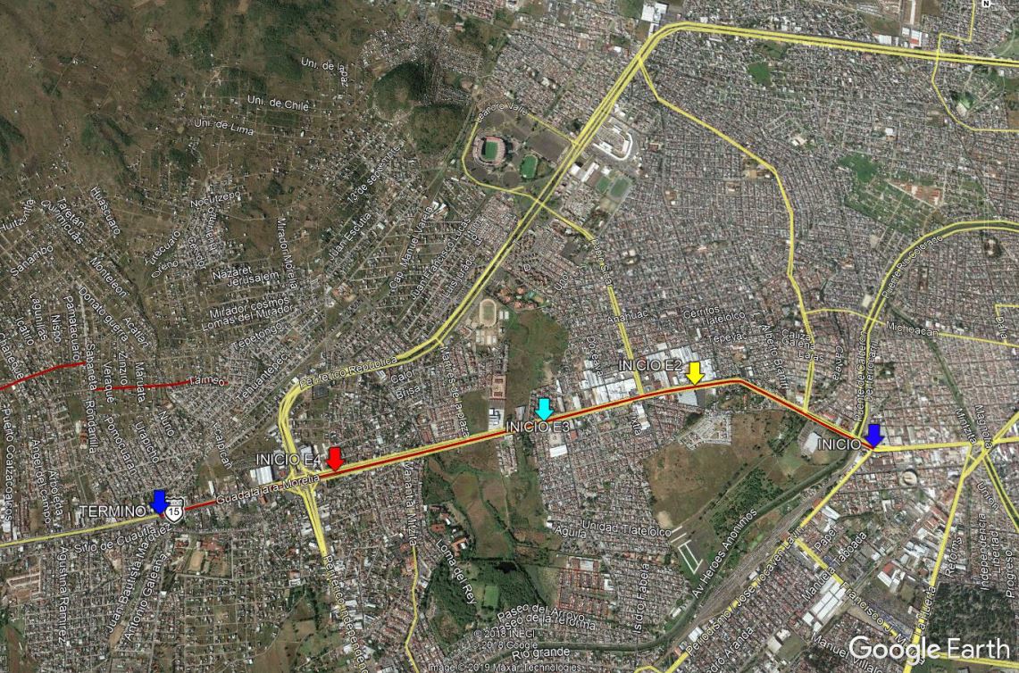 MIA - P: Renovación de Av. Fco. I. Madero Pte. (Etapas 1, 2, 3, 4)