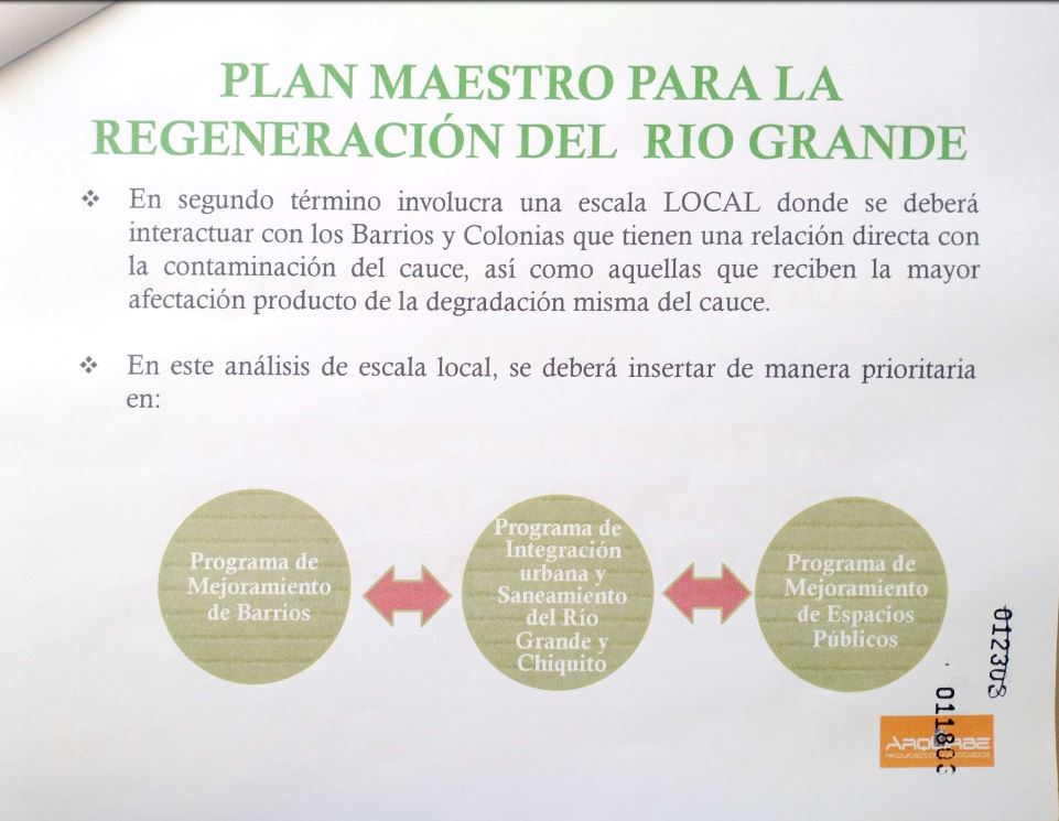 Plan Maestro para la Regeneración del Río Grande